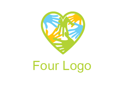 hands in heart community logo