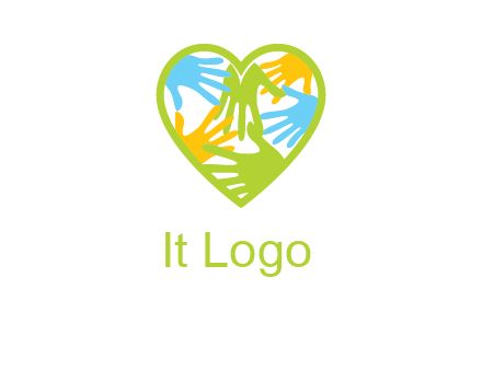 hands in heart community logo