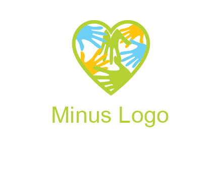 hands in heart community logo