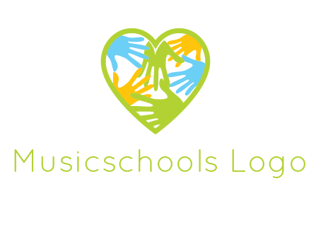 hands in heart community logo