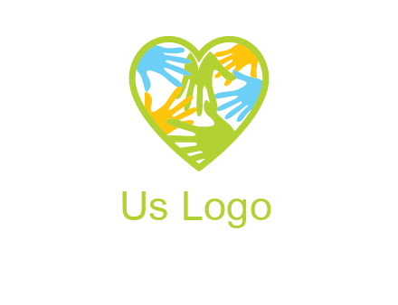 hands in heart community logo