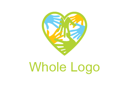 hands in heart community logo