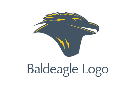 side profile hawk logo