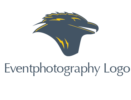 side profile hawk logo