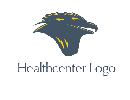 side profile hawk logo