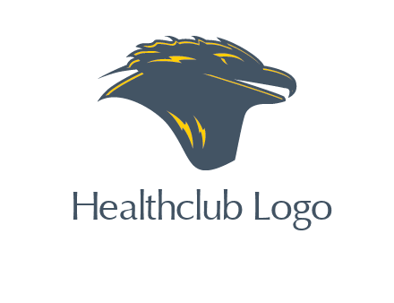 side profile hawk logo