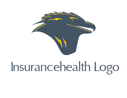 side profile hawk logo