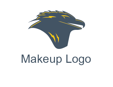side profile hawk logo