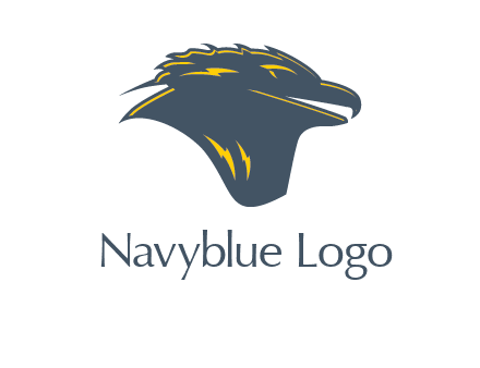 side profile hawk logo