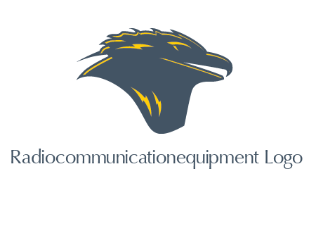 side profile hawk logo