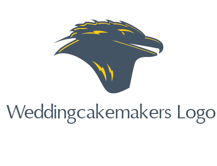 side profile hawk logo