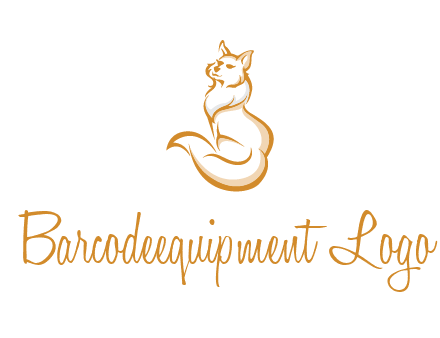Persian cat pet logo