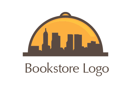 skyline covered with lid catering logo