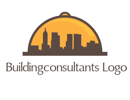skyline covered with lid catering logo