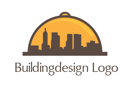 skyline covered with lid catering logo