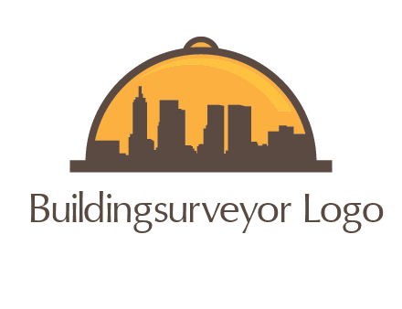 skyline covered with lid catering logo