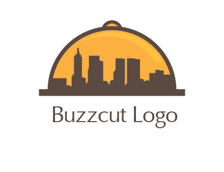 skyline covered with lid catering logo