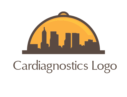 skyline covered with lid catering logo