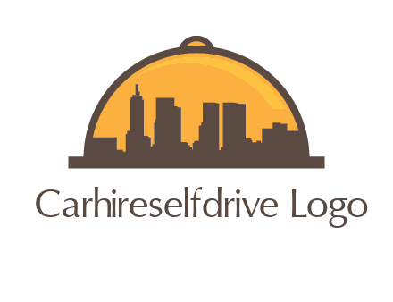 skyline covered with lid catering logo