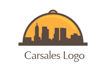 skyline covered with lid catering logo