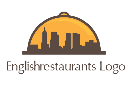 skyline covered with lid catering logo