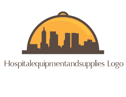 skyline covered with lid catering logo