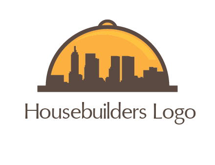 skyline covered with lid catering logo