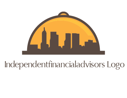 skyline covered with lid catering logo