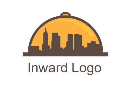 skyline covered with lid catering logo