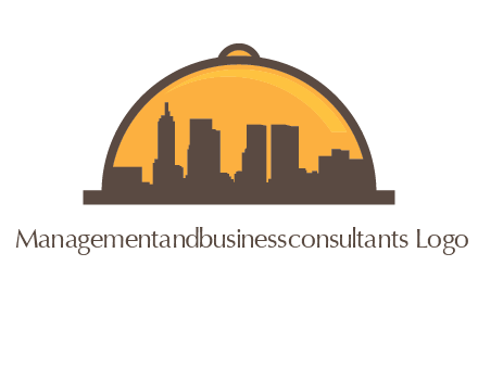 skyline covered with lid catering logo