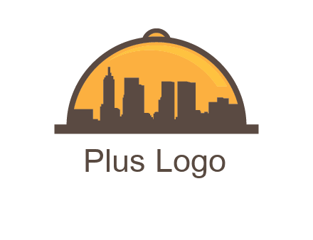 skyline covered with lid catering logo
