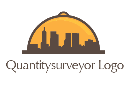 skyline covered with lid catering logo