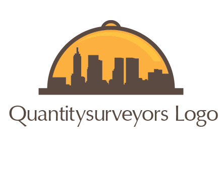 skyline covered with lid catering logo