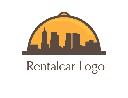 skyline covered with lid catering logo