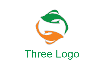 yin yang gold fish logo