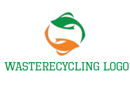 yin yang gold fish logo