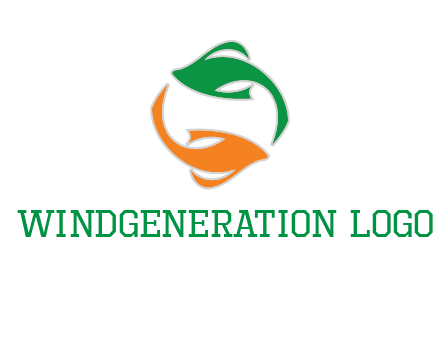 yin yang gold fish logo