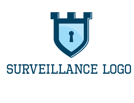 keyhole in shield insurance logo