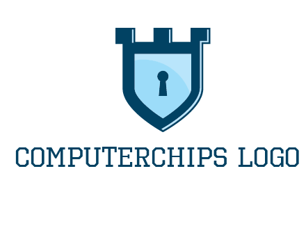 keyhole in shield insurance logo