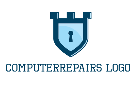 keyhole in shield insurance logo