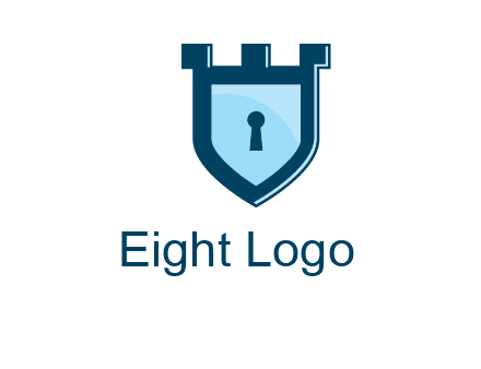 keyhole in shield insurance logo