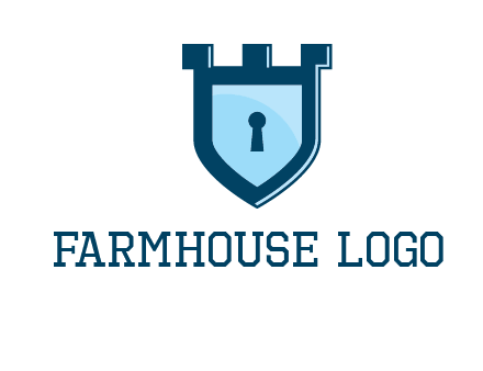 keyhole in shield insurance logo