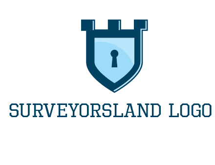 keyhole in shield insurance logo