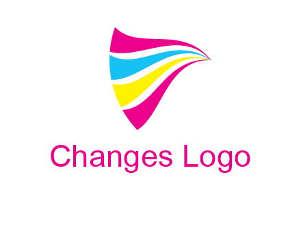 flying color swatches printing logo