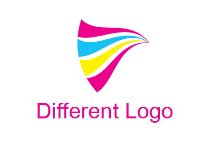 flying color swatches printing logo