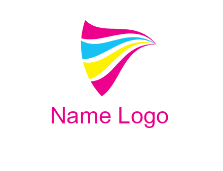 flying color swatches printing logo