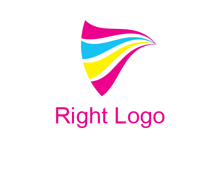 flying color swatches printing logo