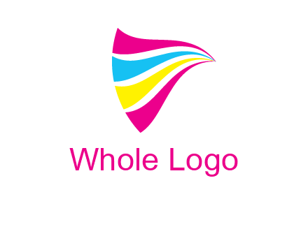 flying color swatches printing logo
