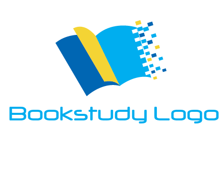 turning pages and pixels printing logo