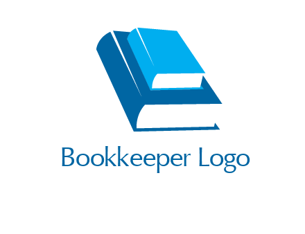 small book stack on larger book